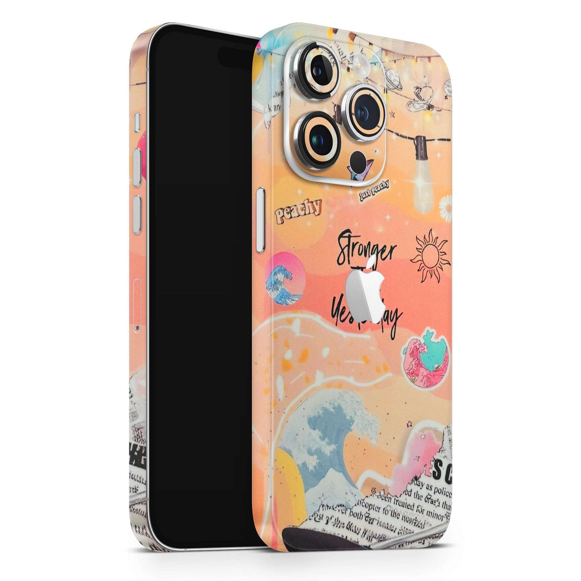 Stronger Then Yesterday Matte Finish Phone Skin