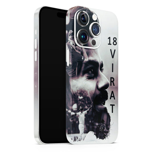 Virat Kohli Cricketer Matte Finish Phone Skin