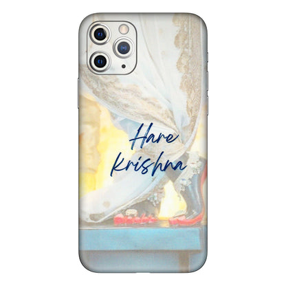 Apple iPhone Skins (All Models) - Hare Krishna - 3D Embossed Finish (L-03) iPhone 11 Pro Max