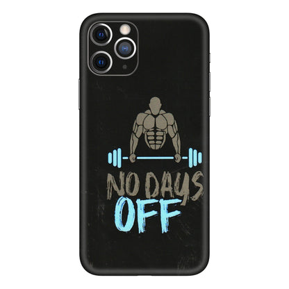 Apple iPhone Skins (All Models) - Gym Lover - 3D Embossed Finish (L-127) iPhone 11 Pro Max