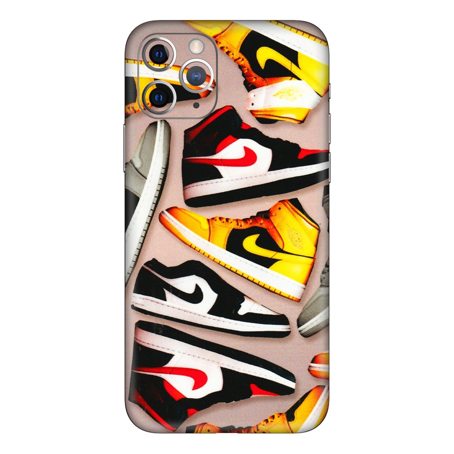 Apple iPhone Skins (All Models) - Sneaker Lover - 3D Embossed Finish (L-135) iPhone 11 Pro Max