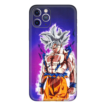 Apple iPhone Skins (All Models) - Goku Purple Anime - 3D Embossed Finish (L-147) iPhone 11 Pro Max