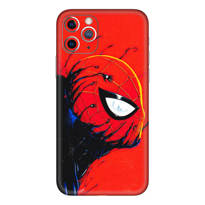 Apple iPhone Skins (All Models) - Spiderman Face Venom - 3D Embossed Finish (L-165) iPhone 11 Pro Max