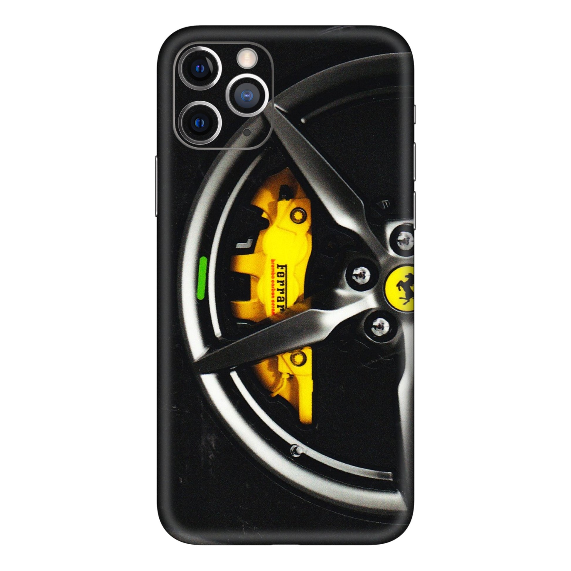 Apple iPhone Skins (All Models) - Ferrari Wheel Alloy - 3D Embossed Finish (L-173) iPhone 11 Pro Max