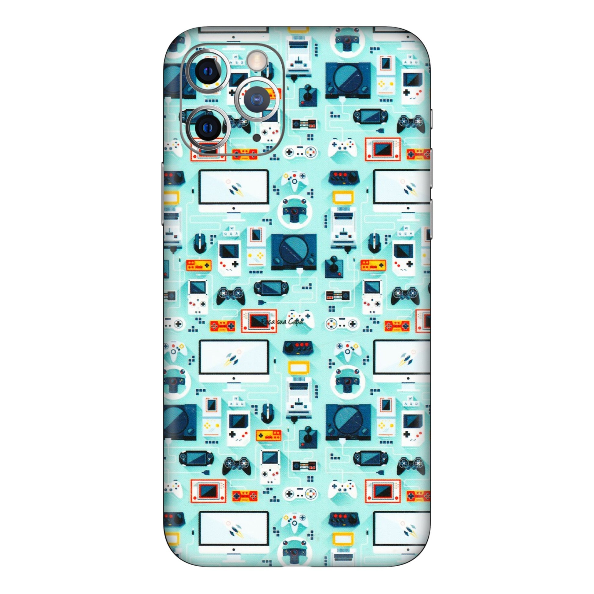 Apple iPhone Skins (All Models) - Gadgets Doodle - 3D Embossed Finish (L-184) iPhone 11 Pro Max