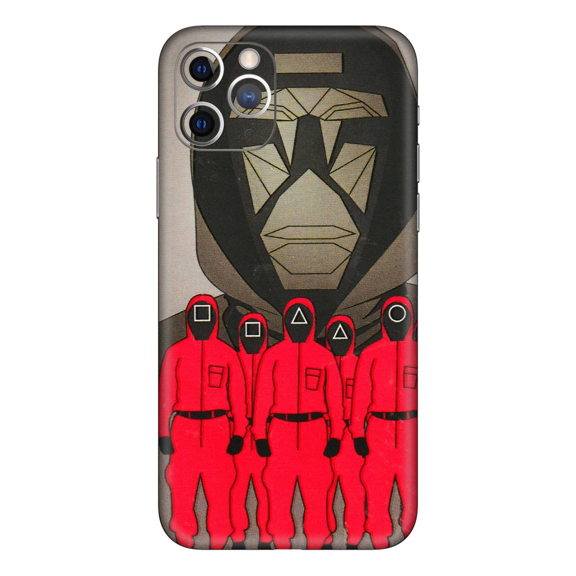 Apple iPhone Skins (All Models) - Squid Game Hero - 3D Embossed Finish (L-245) iPhone 11 Pro Max