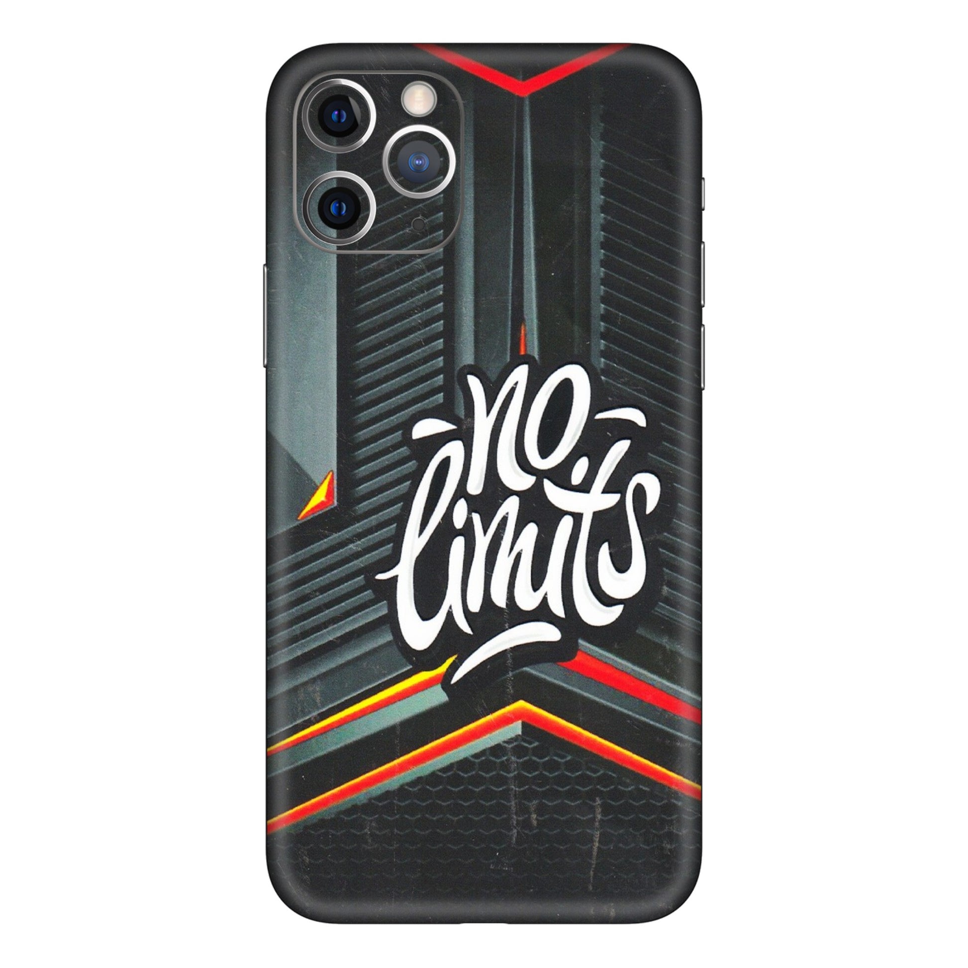 Apple iPhone Skins (All Models) - No Limits - 3D Embossed Finish (L-286) iPhone 11 Pro Max