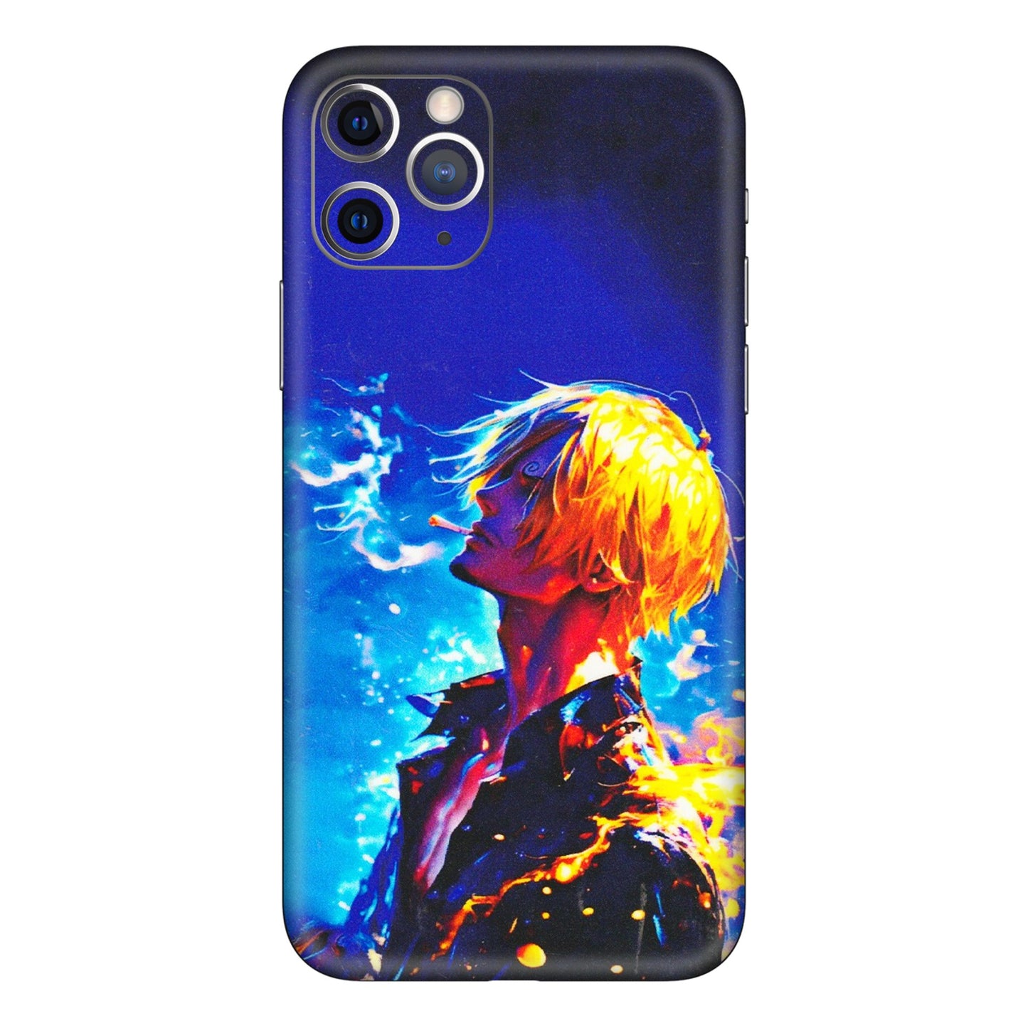 Apple iPhone Skins (All Models) - Sanji Vinsmoke One Piece - 3D Embossed Finish (L-319) iPhone 11 Pro Max
