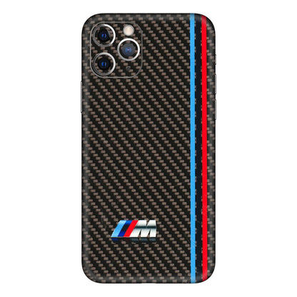 Apple iPhone Skins (All Models) - BM Carbon Fiber Feels - 3D Embossed Finish (L-38) iPhone 11 Pro Max