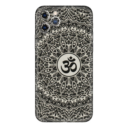 Apple iPhone Skins (All Models) - Aum Elegant Mandala - 3D Embossed Finish (L-62) iPhone 11 Pro Max