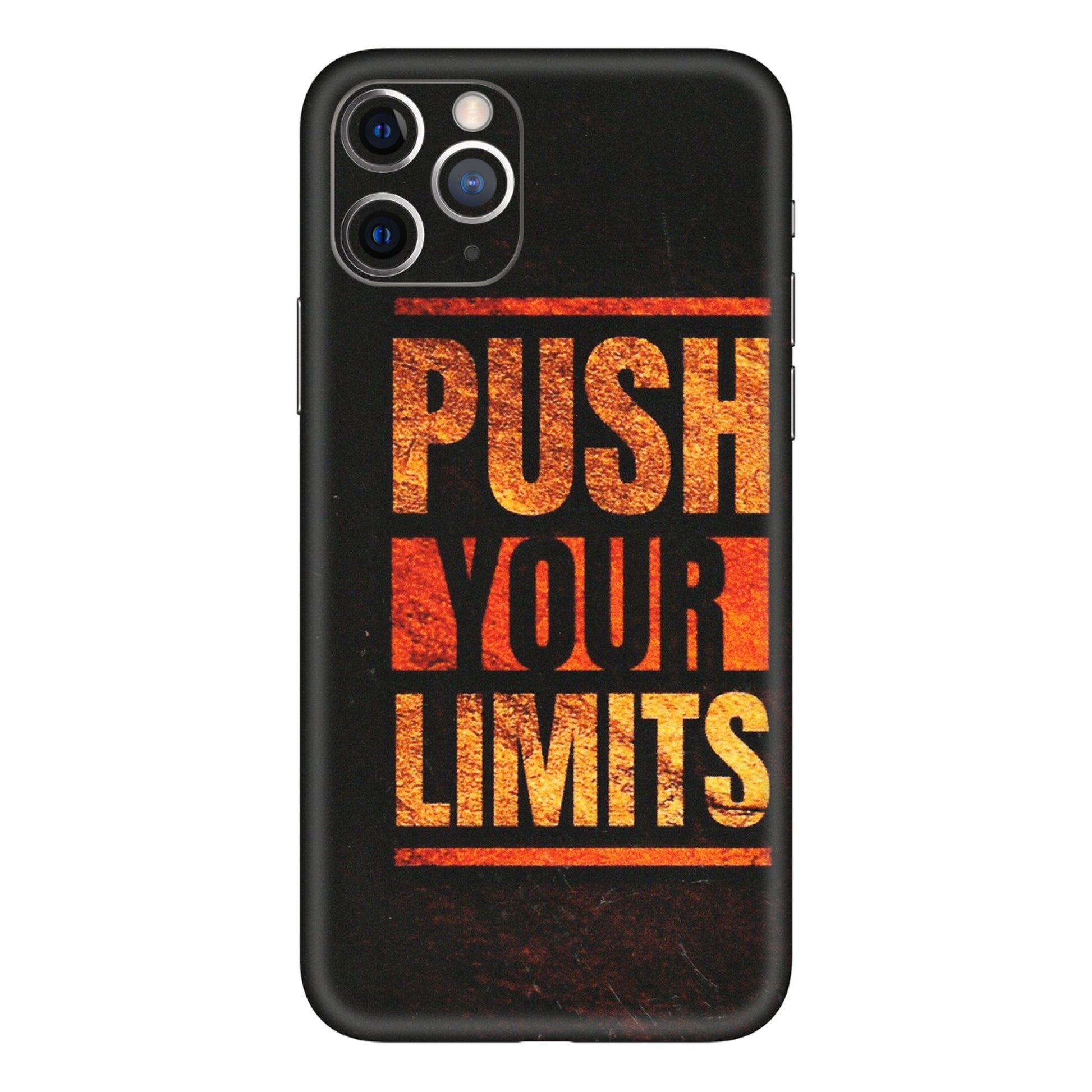 Apple iPhone Skins (All Models) - Push Your Limits - Matte Finish (M-118) iPhone 11 Pro Max
