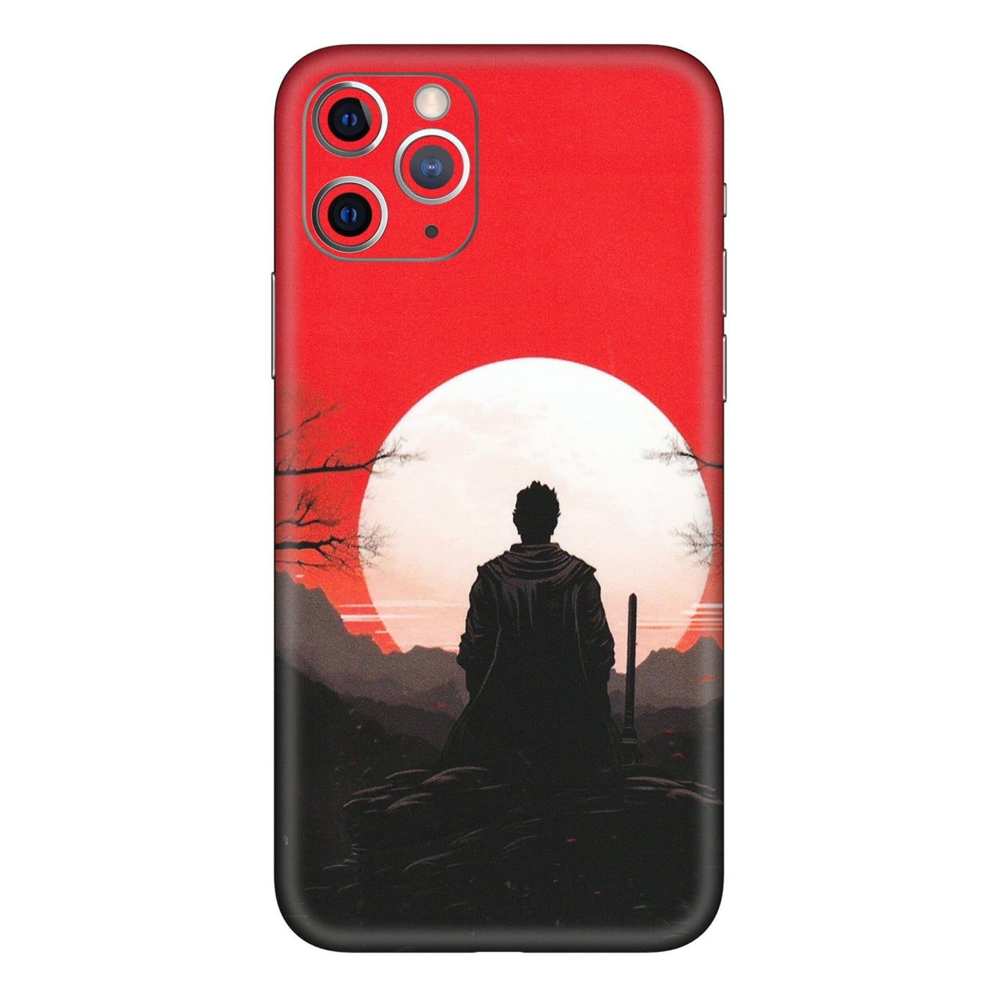 Apple iPhone Skins (All Models) - Samurai Anime - Matte Finish (M-141) iPhone 11 Pro Max
