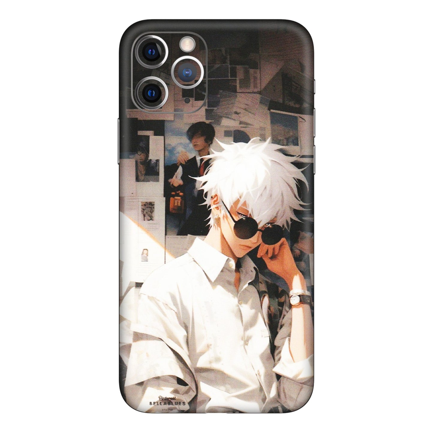 Apple iPhone Skins (All Models) - Gojo Satoru Jujustu Kaisen Anime - Matte Finish (M-156) iPhone 11 Pro Max
