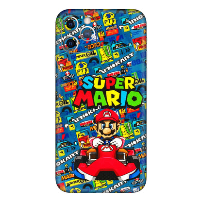 Apple iPhone Skins (All Models) - Super Mario Kart - 3D Embossed Finish (L-140) iPhone 11 Pro