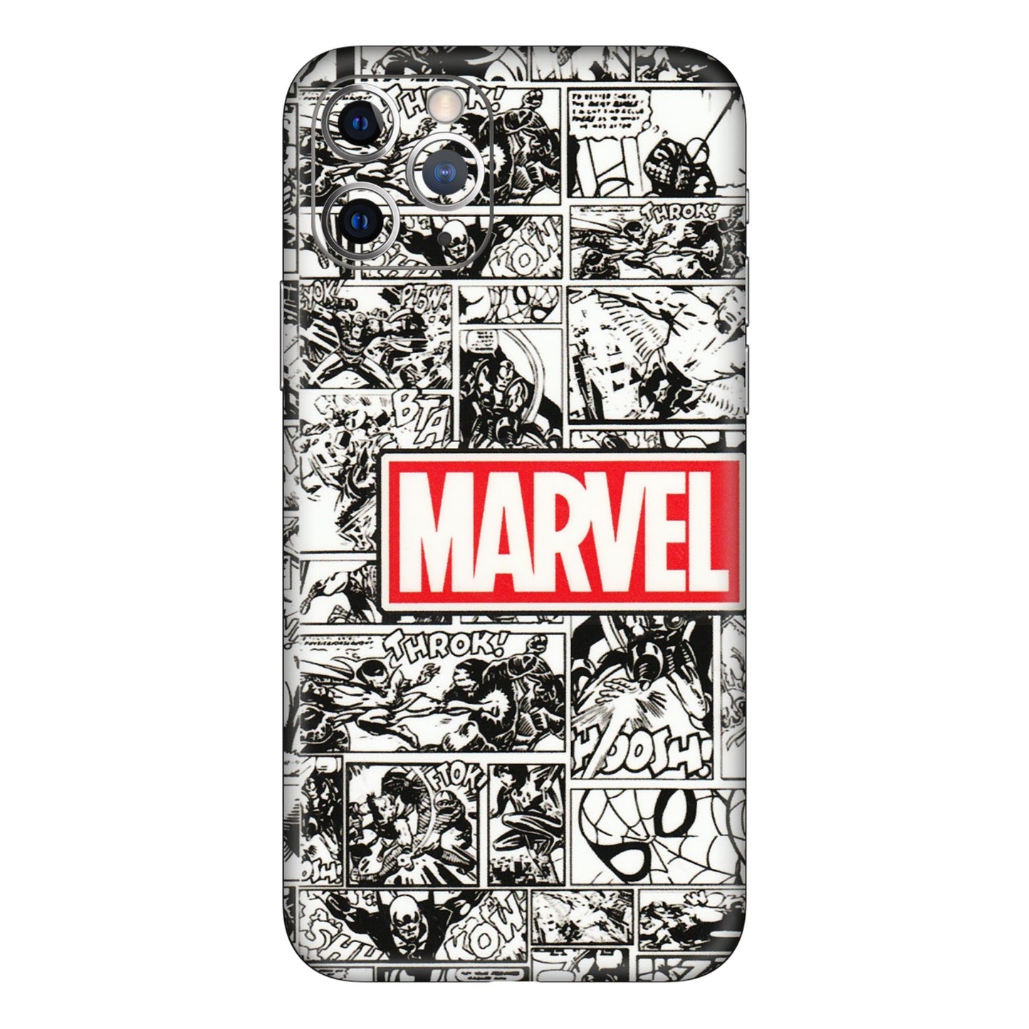 Apple iPhone Skins (All Models) - Marvel Comic - 3D Embossed Finish (L-171) iPhone 11 Pro