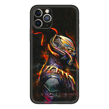 Apple iPhone Skins (All Models) - Black Panther - 3D Embossed Finish (L-190) iPhone 11 Pro