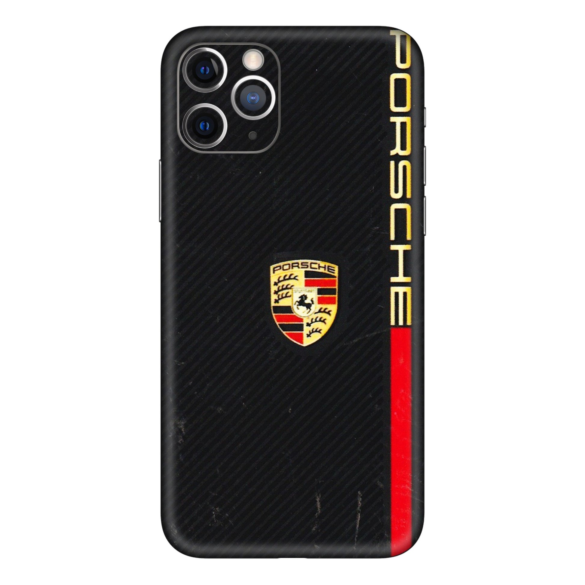 Apple iPhone Skins (All Models) - Premium Porsche - 3D Embossed Finish (L-225) iPhone 11 Pro