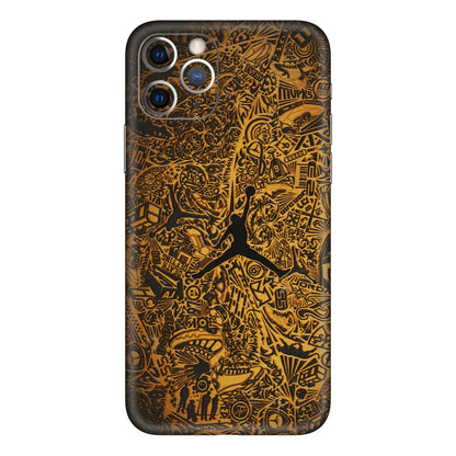 Apple iPhone Skins (All Models) - Premium Gold Basketball Player - 3D Embossed Finish (L-236) iPhone 11 Pro