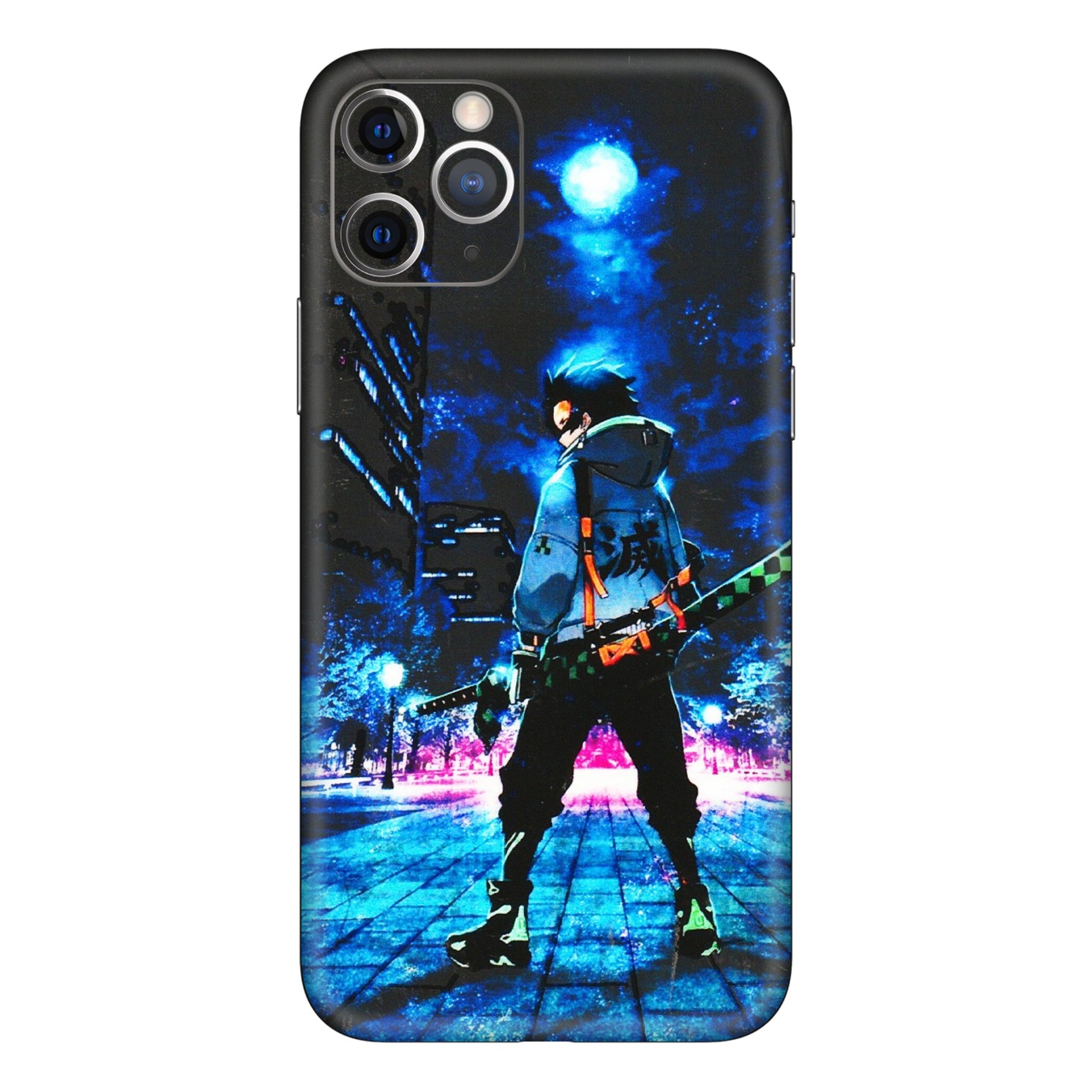 Apple iPhone Skins (All Models) - Demon Slayer Sword - 3D Embossed Finish (L-247) iPhone 11 Pro