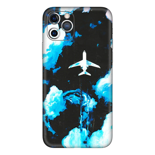 Apple iPhone Skins (All Models) - Travel In Airline - 3D Embossed Finish (L-264) iPhone 11 Pro
