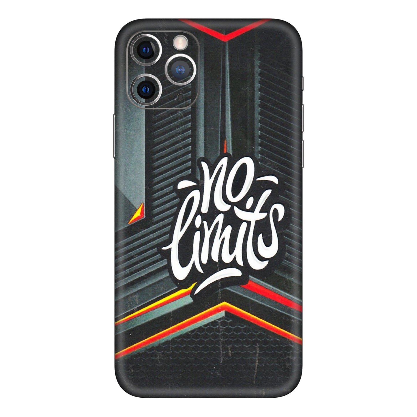 Apple iPhone Skins (All Models) - No Limits - 3D Embossed Finish (L-286) iPhone 11 Pro