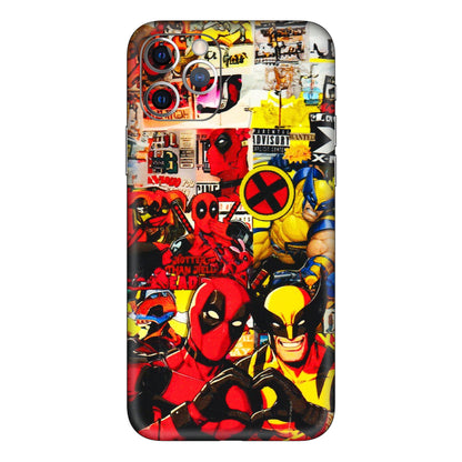 Apple iPhone Skins (All Models) - Spidy Wolverine - 3D Embossed Finish (L-310) iPhone 11 Pro