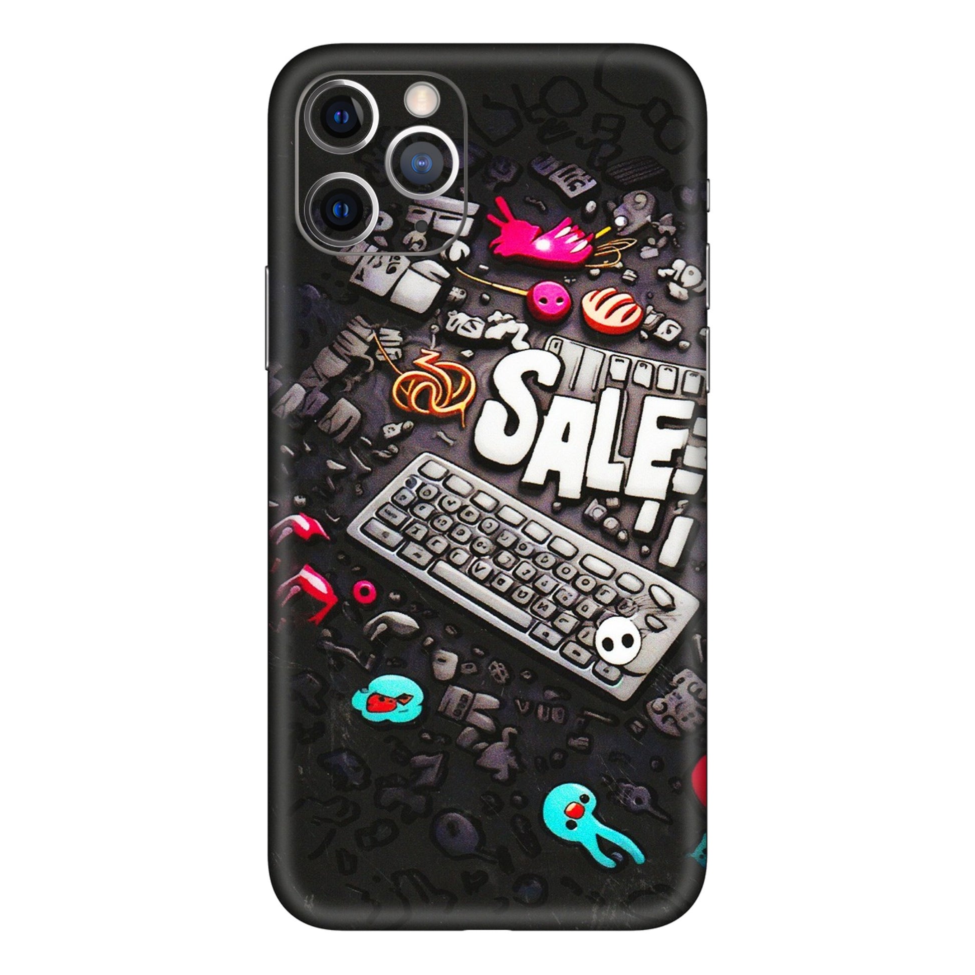 Apple iPhone Skins (All Models) - Gadgets Sale - 3D Embossed Finish (L-50) iPhone 11 Pro