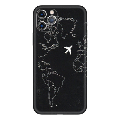 Apple iPhone Skins (All Models) - Never Ending Travel - 3D Embossed Finish (L-79) iPhone 11 Pro
