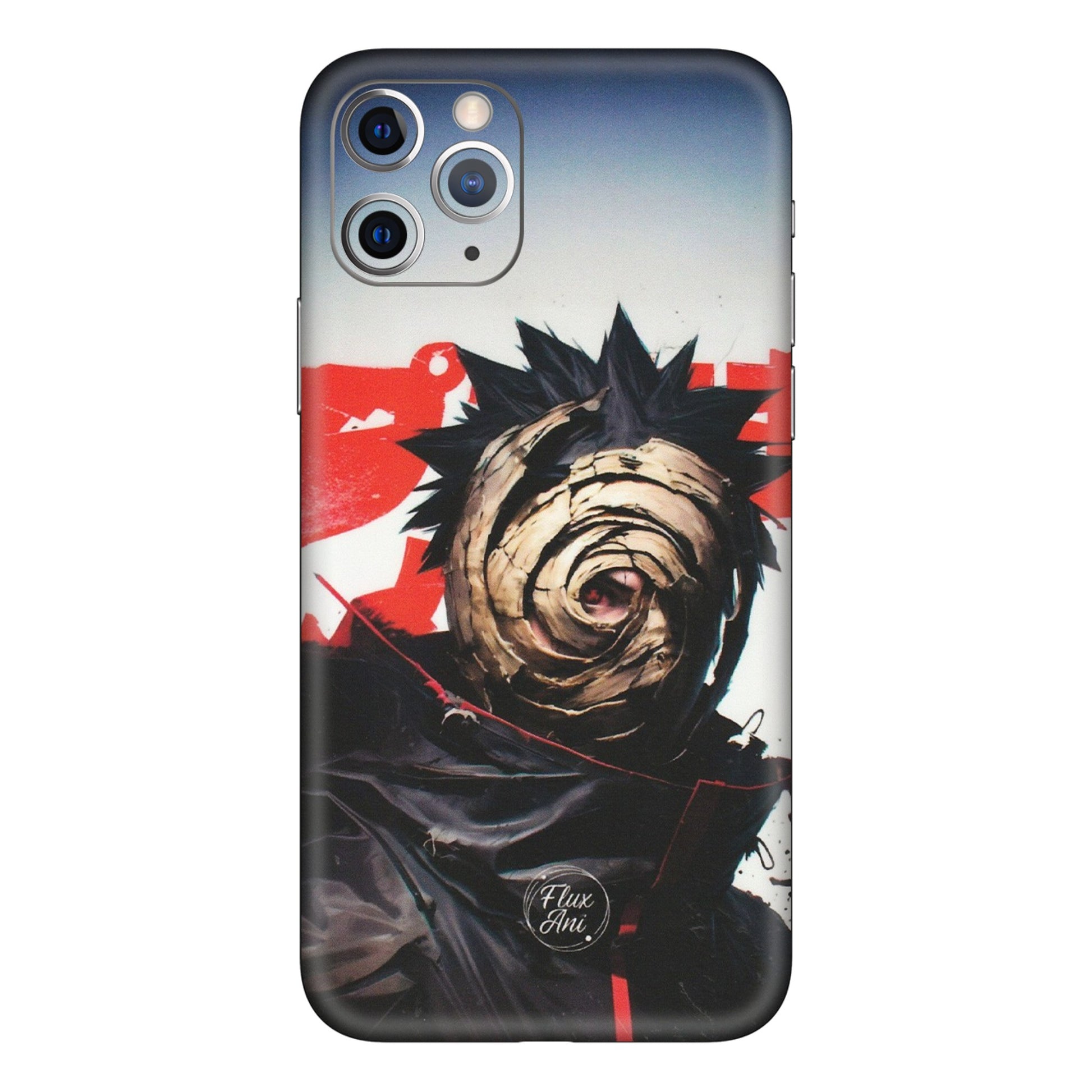 Apple iPhone Skins (All Models) - Obito Uchiha Cool Anime - Matte Finish (M-134) iPhone 11 Pro