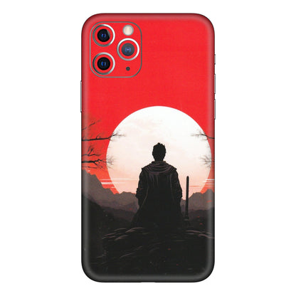 Apple iPhone Skins (All Models) - Samurai Anime - Matte Finish (M-141) iPhone 11 Pro