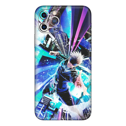 Apple iPhone Skins (All Models) - Manga Action Jujustu Kaisen Anime - Matte Finish (M-155) iPhone 11 Pro
