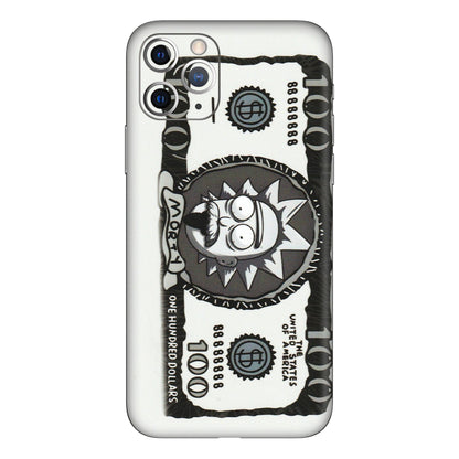 Apple iPhone Skins (All Models) - Rick And Morty Hundred Dollar Anime - Matte Finish (M-161) iPhone 11 Pro