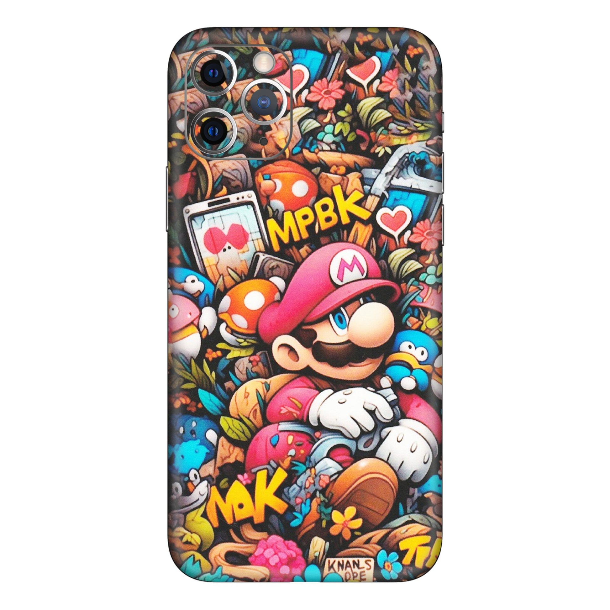 Apple iPhone Skins (All Models) - Super Mario Bros Artistic - Matte Finish (M-173) iPhone 11 Pro