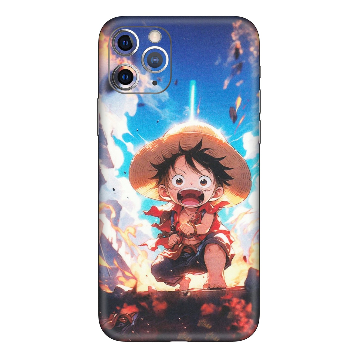 Apple iPhone Skins (All Models) - Toon One Piece Cute Character - Matte Finish (M-35) iPhone 11 Pro