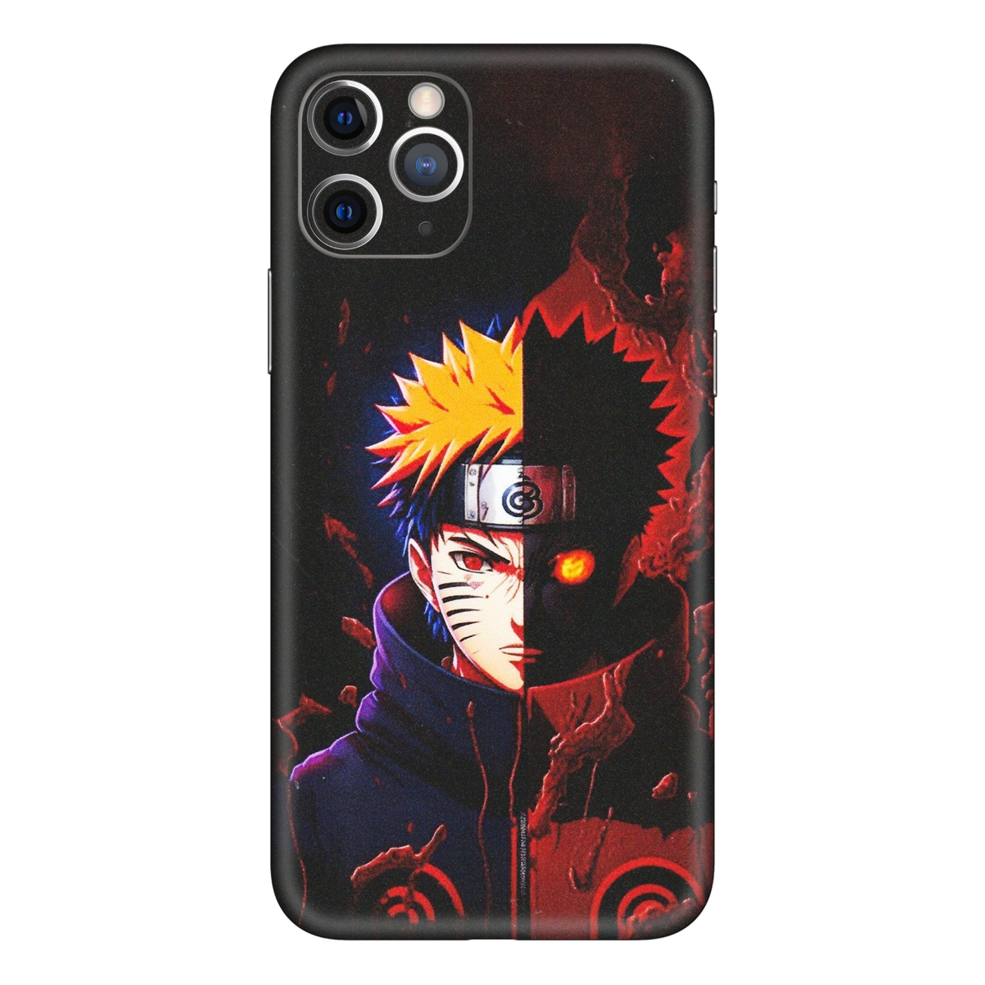 Apple iPhone Skins (All Models) - Naruto X Evil - Matte Finish (M-70) iPhone 11 Pro