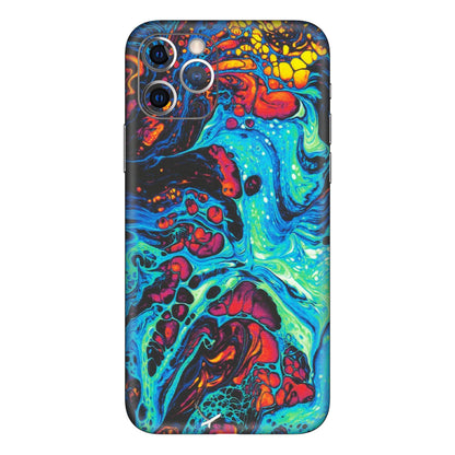 Apple iPhone Skins (All Models) - Majestic Galactic Marbel - Matte Finish (M-85) iPhone 11 Pro
