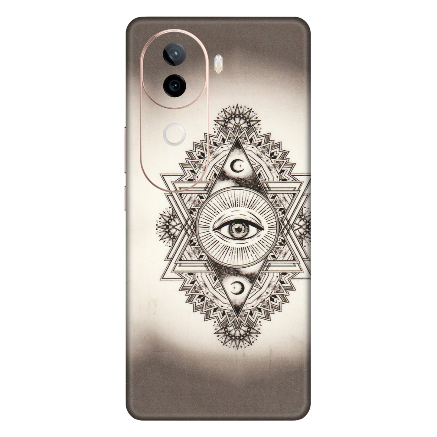 IQOO Phone Skins (All Models) - Illuminati Great Eye - Transparent Finish (T-14) IQOO Z9S