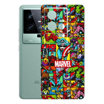IQOO Phone Skins (All Models) - MARVELOUS Comic Characters - 3D Embossed Finish (L-129) IQOO 11 5G