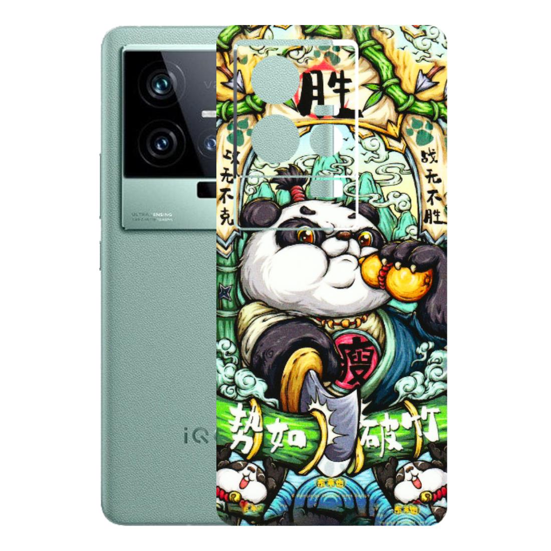 IQOO Phone Skins (All Models) - Royal Rich Panda - 3D Embossed Finish (L-170) IQOO 11 5G