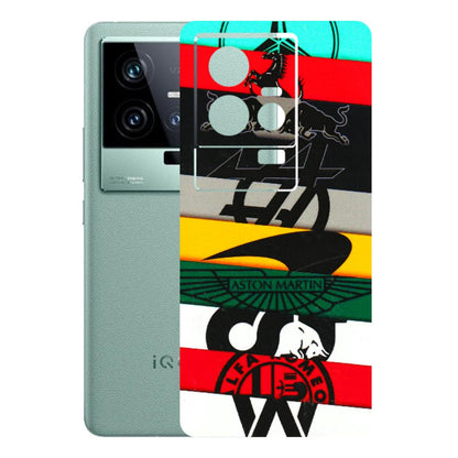 IQOO Phone Skins (All Models) - Multi Designer Brands - 3D Embossed Finish (L-187) IQOO 11 5G