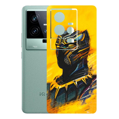IQOO Phone Skins (All Models) - Yellow Panther - 3D Embossed Finish (L-54) IQOO 11 5G