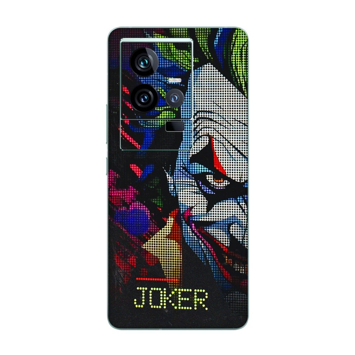 IQOO Phone Skins (All Models) - Joker Dot Matrix - 3D Embossed Finish (L-08) IQOO 11 5G