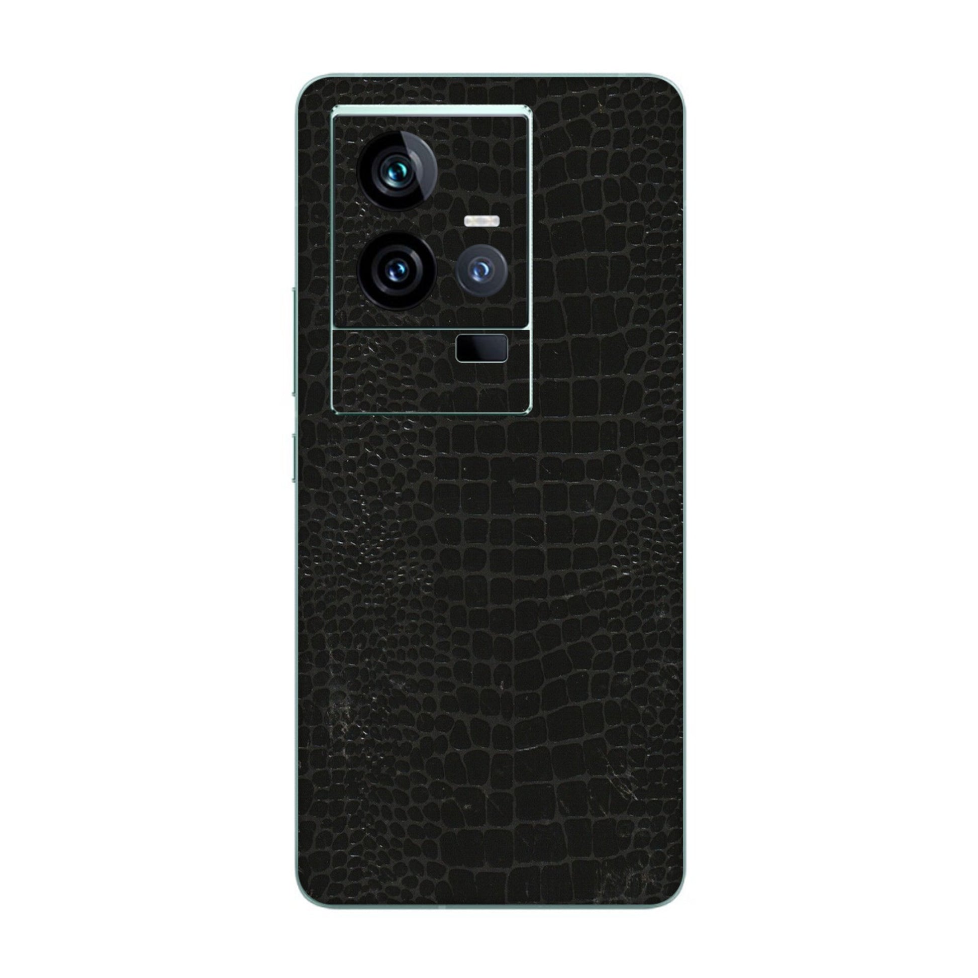 IQOO Phone Skins (All Models) - Snake Leather Black - 3D Embossed Finish (L-107) IQOO 11 5G
