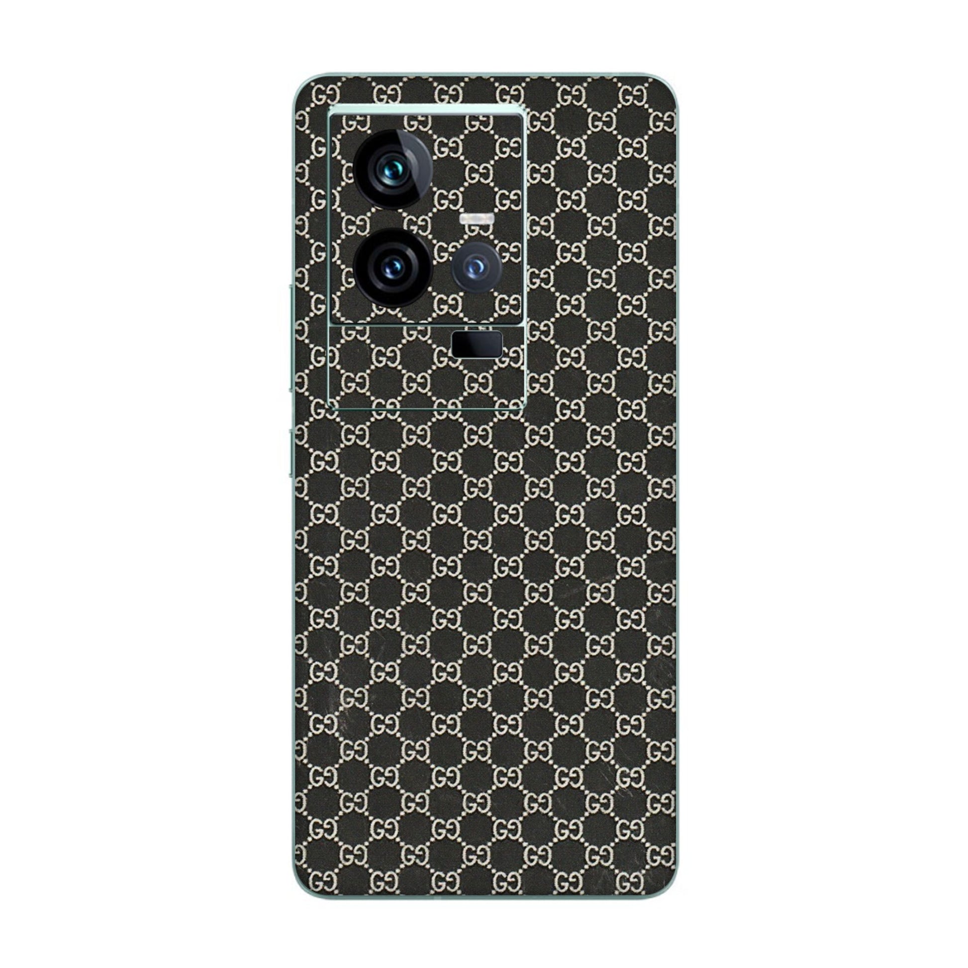 IQOO Phone Skins (All Models) - Black G Print - 3D Embossed Finish (L-109) IQOO 11 5G