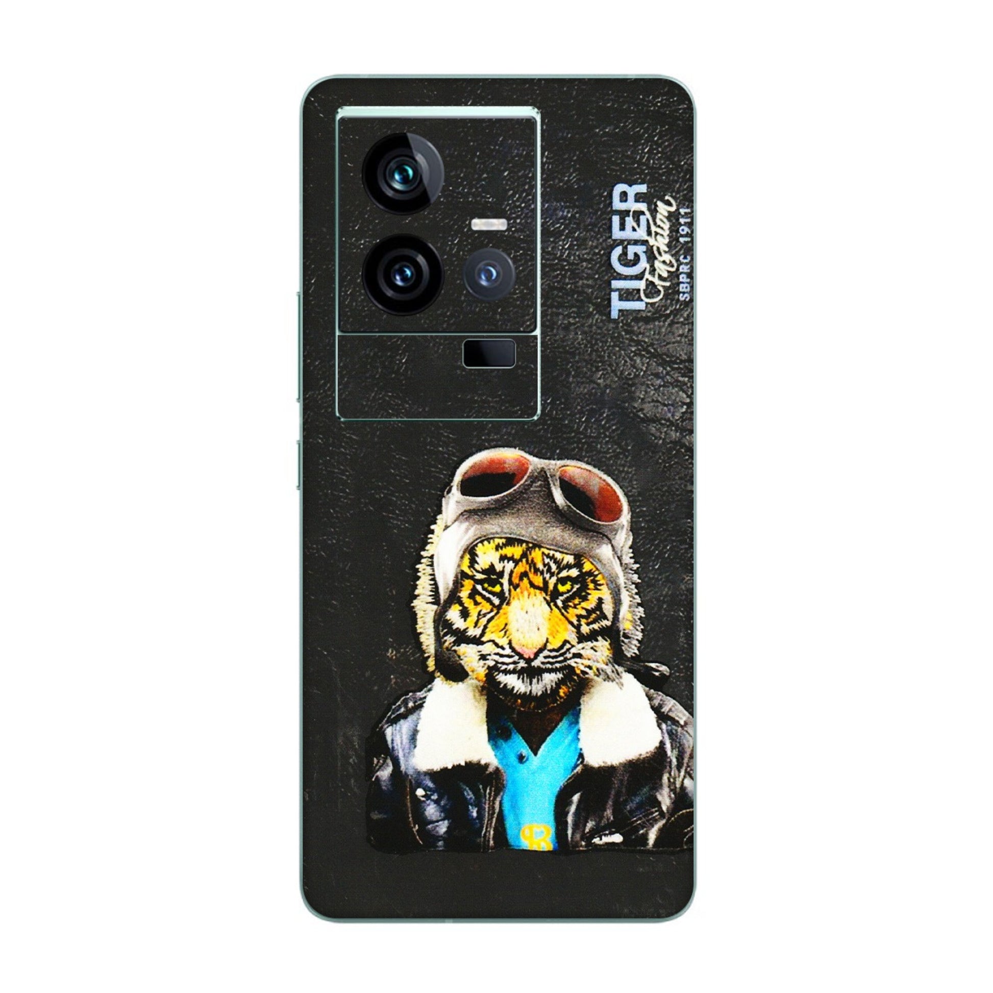 IQOO Phone Skins (All Models) - Rider Tiger - 3D Embossed Finish (L-113) IQOO 11 5G