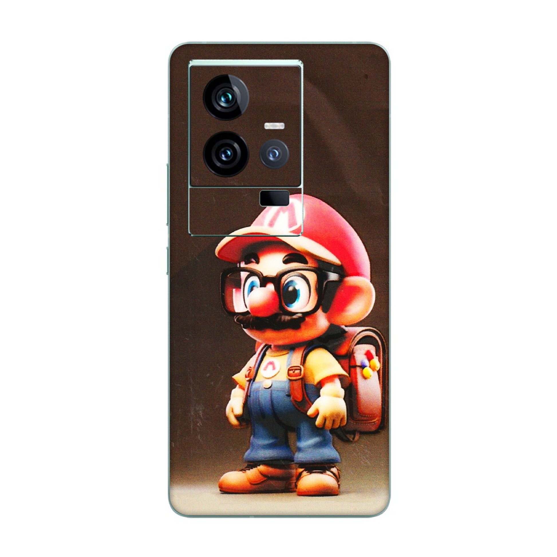 IQOO Phone Skins (All Models) - Little Mario - 3D Embossed Finish (L-119) IQOO 11 5G
