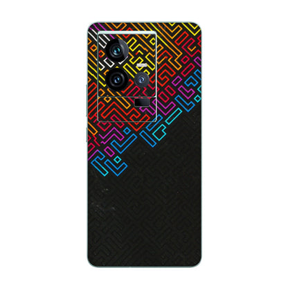 IQOO Phone Skins (All Models) - Dotme Pattern Art - 3D Embossed Finish (L-121) IQOO 11 5G