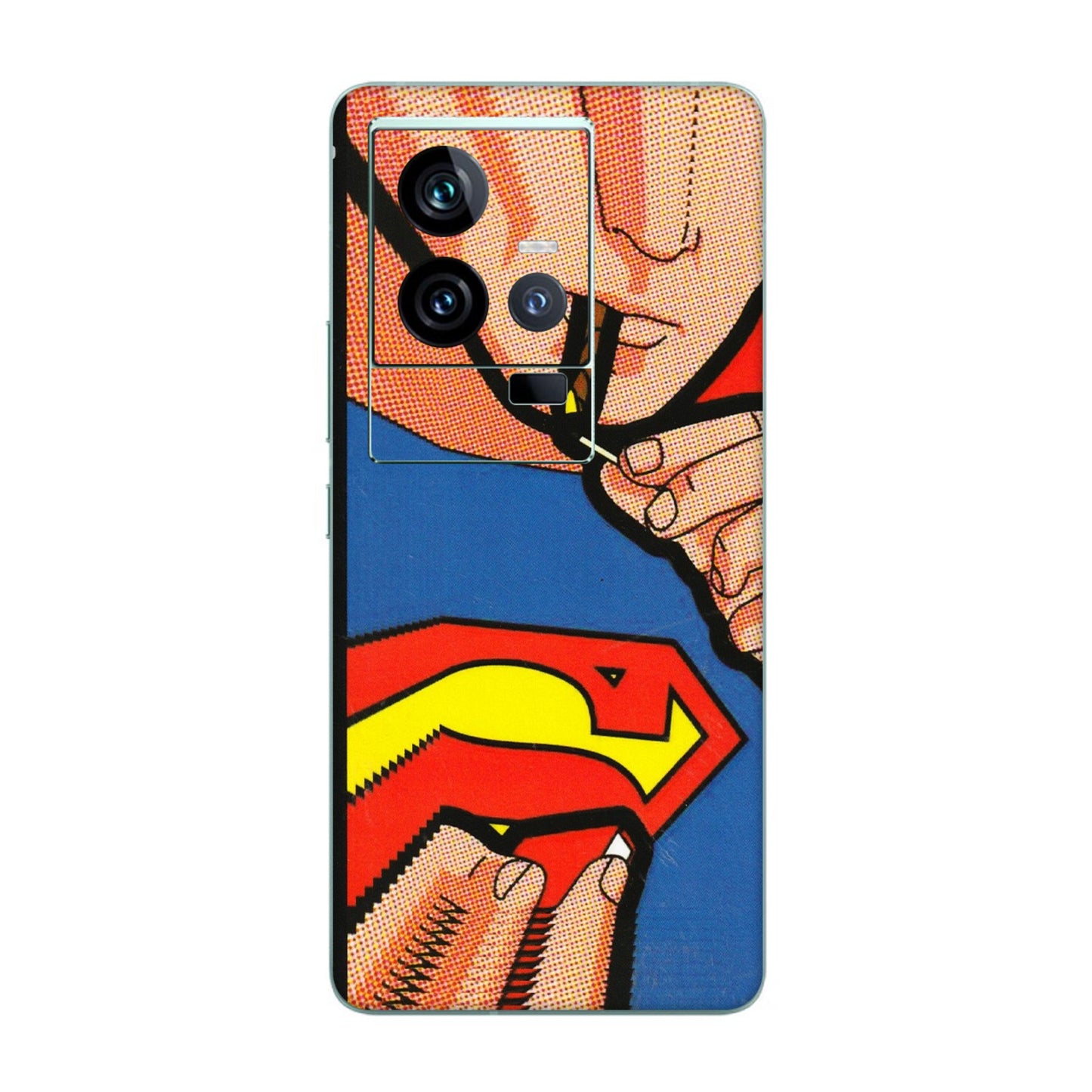 IQOO Phone Skins (All Models) - Superman Sutta - 3D Embossed Finish (L-130) IQOO 11 5G