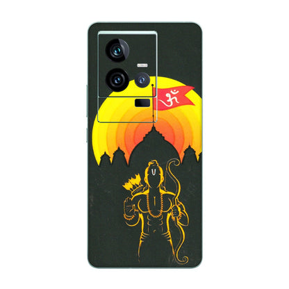 IQOO Phone Skins (All Models) - Lord Ram - 3D Embossed Finish (L-132) IQOO 11 5G