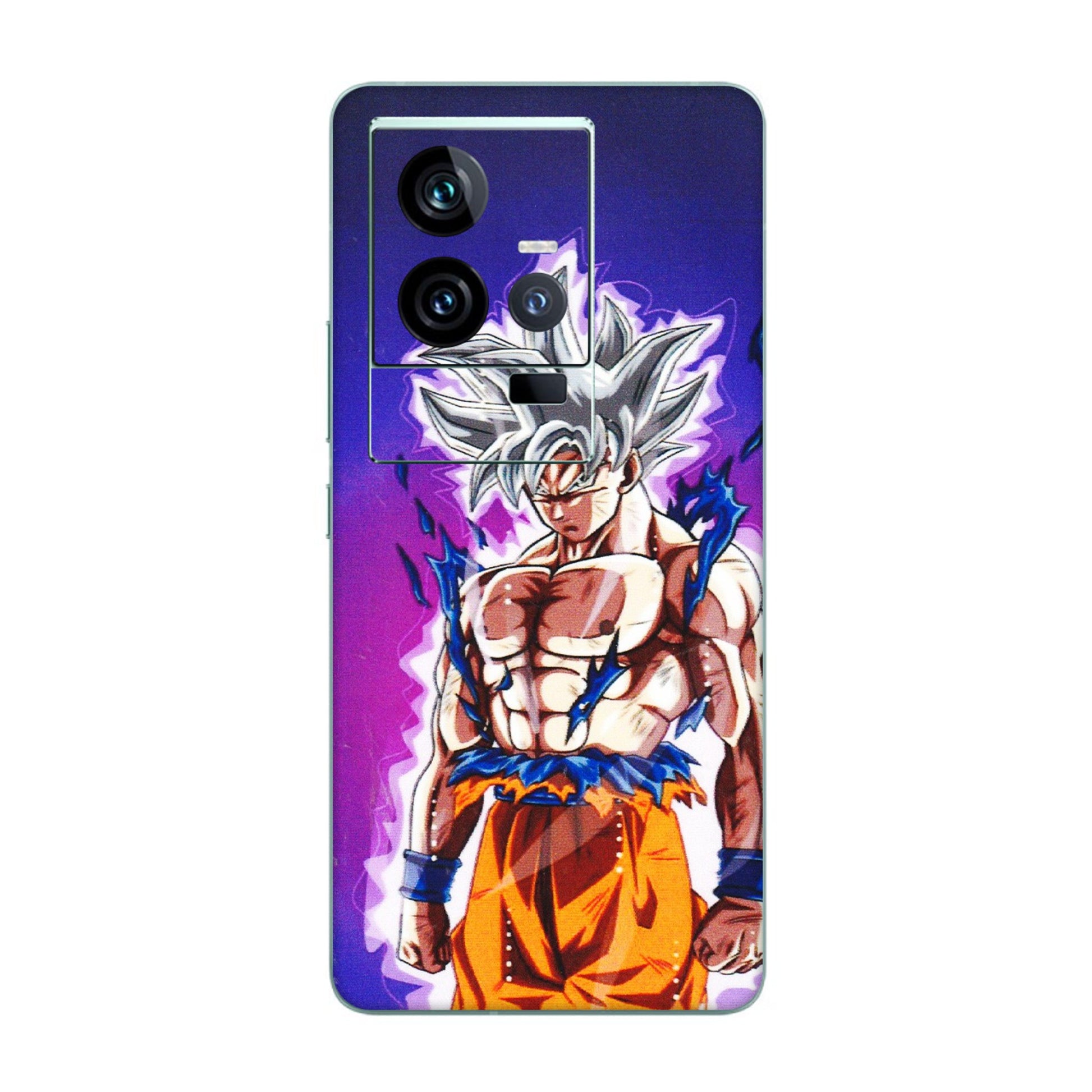 IQOO Phone Skins (All Models) - Goku Purple Anime - 3D Embossed Finish (L-147) IQOO 11 5G